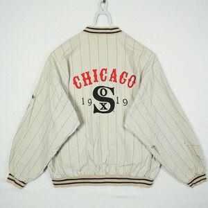 VTG Mirage Chicago White Sox 1919 American League Champions Jacket Reversible XL